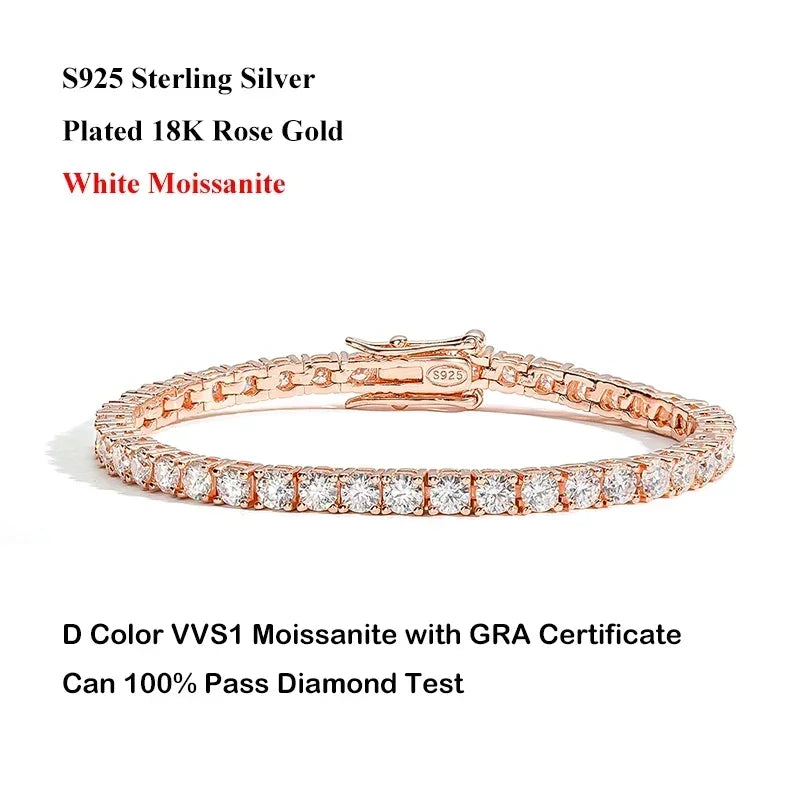 Luxury Moissanite Bracelet