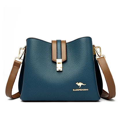 Leather Shoulder Bag – Designer & Spacious