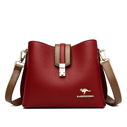 Leather Shoulder Bag – Designer & Spacious