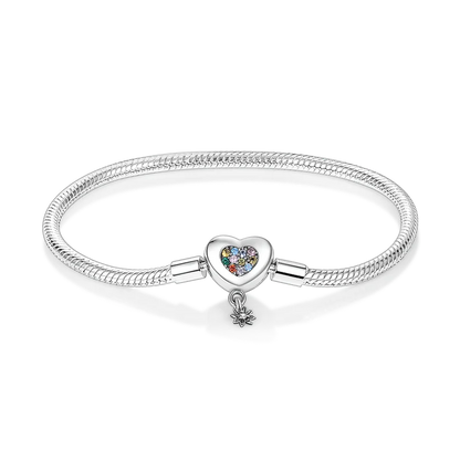 925 Sterling Silver Charm Bracelet