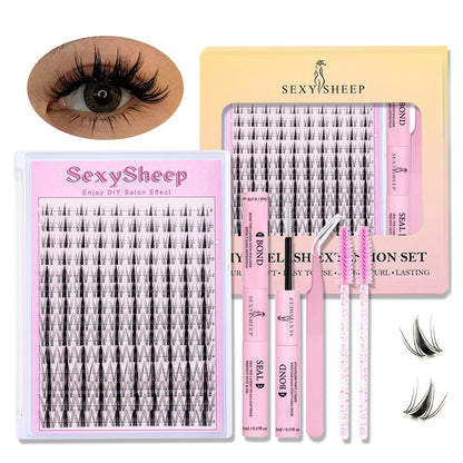 DIY Eyelash Extension Kit – Natural Lash Group Set