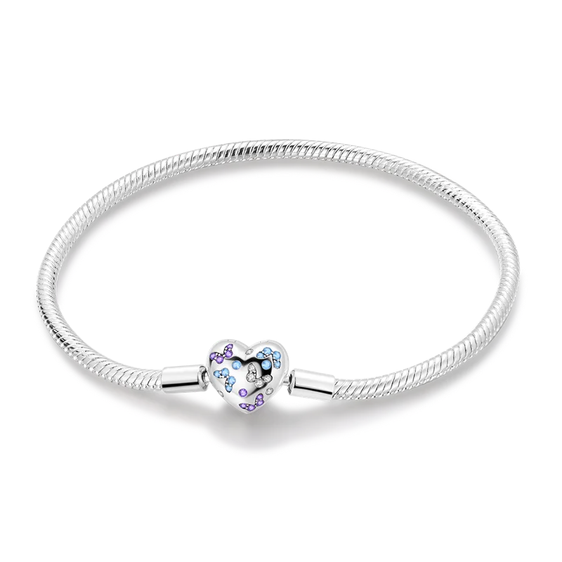 925 Sterling Silver Charm Bracelet