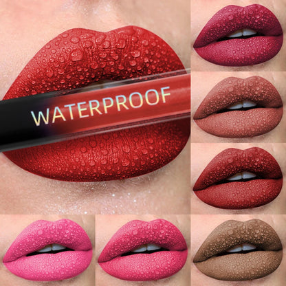 Color Matte Velvet Liquid Lipstick Waterproof & Long Lasting
