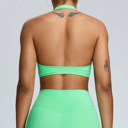 Backless Push-Up Sports Bra