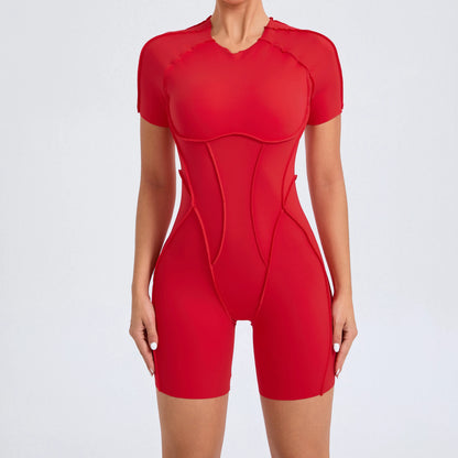 Women's Short Fitness Jumpsuit – Modern & Comfortable