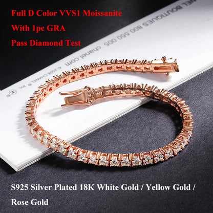 Luxury Moissanite Bracelet