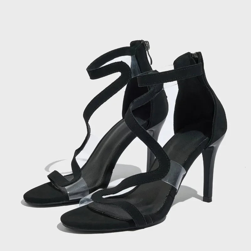 Roman-Style High Heel Sandals